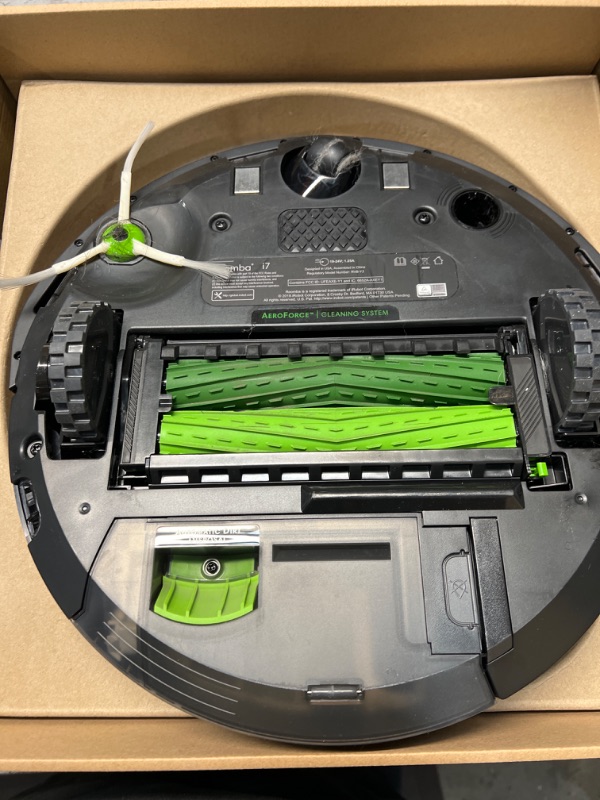 Photo 6 of iRobot Roomba i7+ (7550) Robot Vacuum with Automatic Dirt Disposal - Empties Itself for up to 60 days, Wi-Fi Connected, Smart Mapping, Works with Alexa, Ideal for Pet Hair, Carpets, Hard Floors, Black
