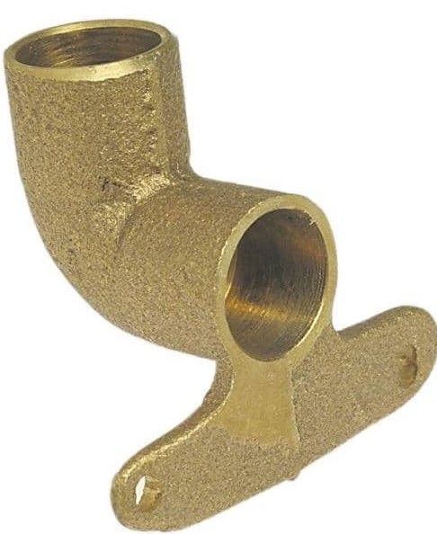 Photo 1 of 1/2 in. Bronze Silicon Alloy Lead-Free Pressure 90-Degree Hy-Set Cup x Cup Elbow Fitting
5 PK 