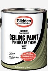 Photo 1 of 1 Gal. Flat Interior Ceiling Paint
