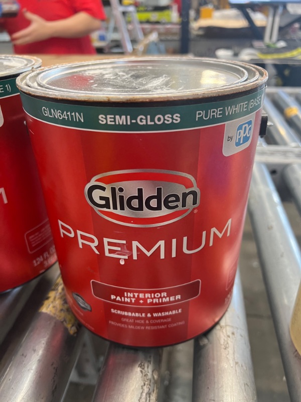 Photo 1 of 1 Gal. Base 1 Semi-Gloss Interior Paint

