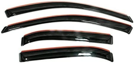 Photo 1 of Auto Ventshade [AVS] In-Channel Ventvisor | Smoke Color, 4 pc | 194381 | Fits 2017 - 2022 Ford F-250/F-350/F-450 Super Duty SuperCrew
