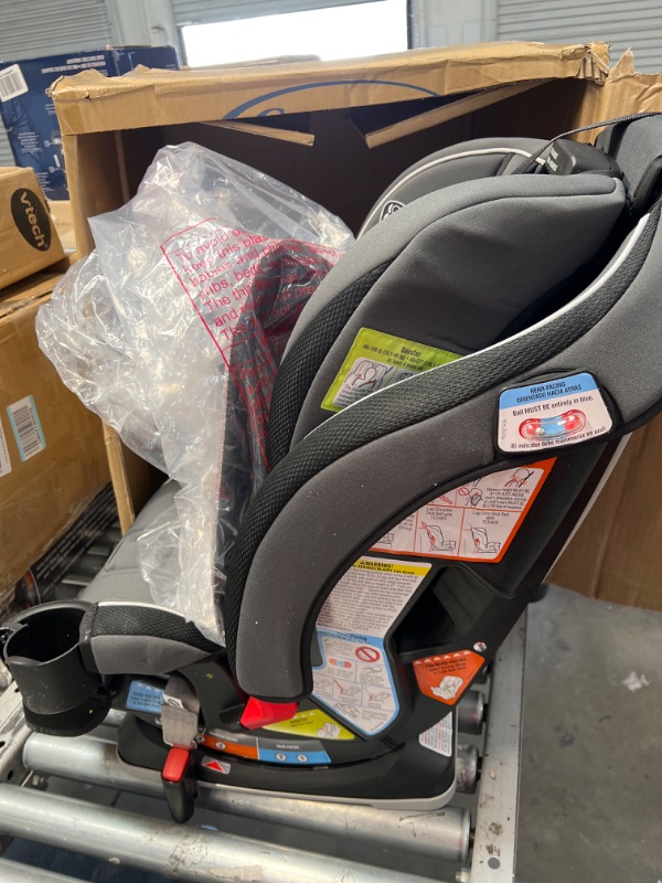 Photo 1 of Graco SlimFit 3 in 1 Car Seat -Slim & Comfy Design Saves Space in Your Back Seat, Darcie, One Size
