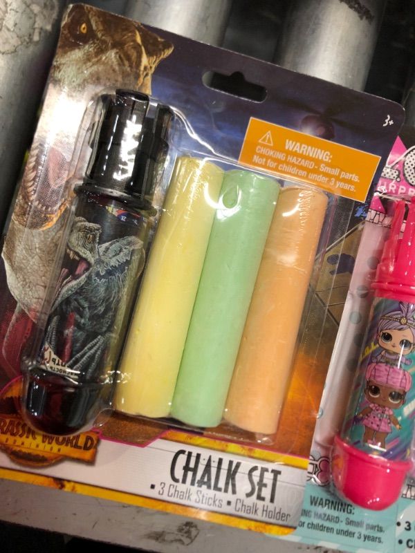 Photo 4 of 16-PACK
3PC CHALK STICK + CHALK HOLDER / 4 THEMES 