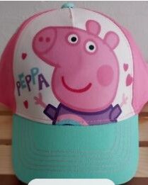 Photo 1 of 5PCKS OFHasbro Peppa Pig Kid's Baseball Hat Pink White and New with Tags
