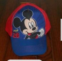 Photo 1 of 5PCKS OF DISNEY MICKEY MOUSE Kid's Baseball Hat New with Tags
