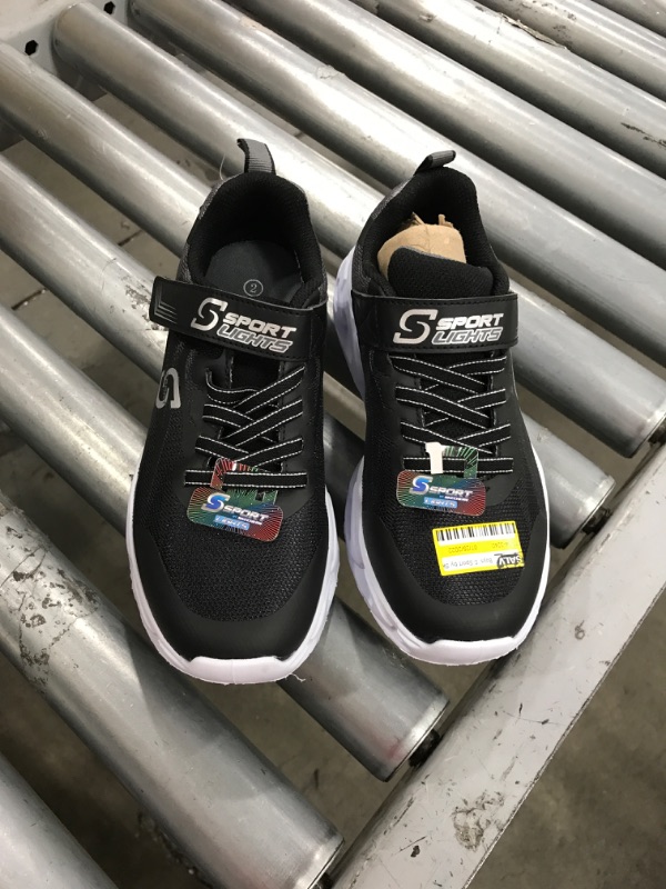 Photo 2 of Boys' S Sport by Skechers Jaycob 2.0 Sneakers - Black

