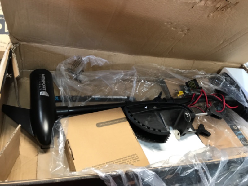 Photo 4 of **PARTS ONLY**
Newport Vessels NV-Series Thrust Saltwater Transom Mounted Trolling Electric Trolling Motor
