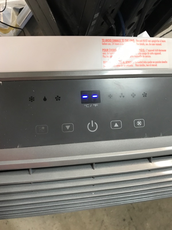 Photo 2 of BLACK+DECKER 8,000 BTU Portable Air Conditioner with Remote Control, White
