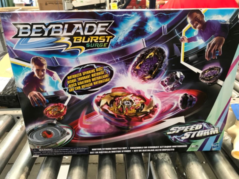 Photo 2 of Burst Surge Speedstorm Motor Strike Battle Set from Beyblade
