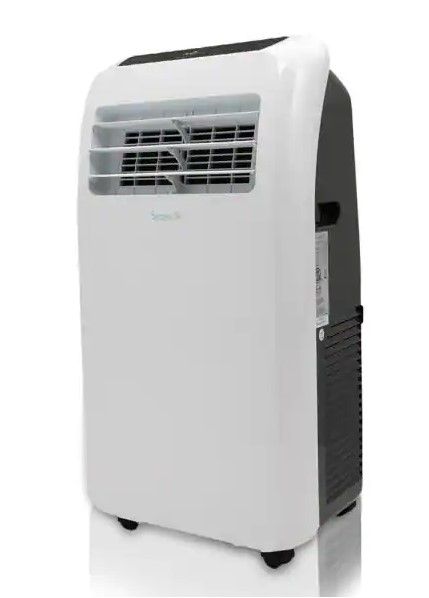 Photo 1 of 
SereneLife
8,000 BTU (4,000 BTU, DOE) Portable 3-in-1 Floor Air Conditioner with Dehumidifier in White for Rooms Up to 225 Sq. Ft
