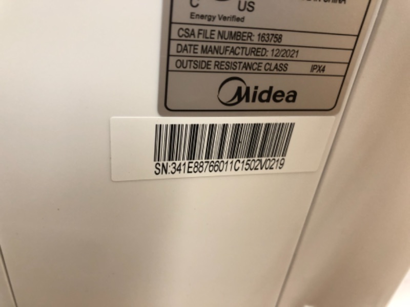 Photo 4 of ***LIKE NEW**
Midea 8,000 BTU Smart Inverter U-Shaped Window Air Conditioner, 35% Energy Savings, Extreme Quiet, MAW08V1QWT (1860705)
