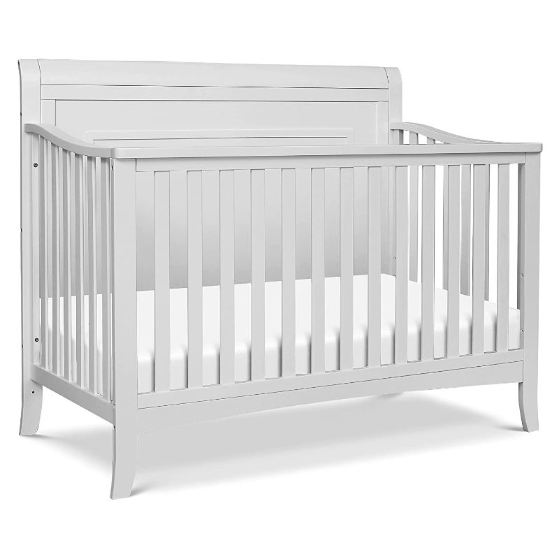 Photo 1 of DaVinci Anders 4-in-1 Convertible Crib in Cloud Grey, Greenguard Gold Certified
