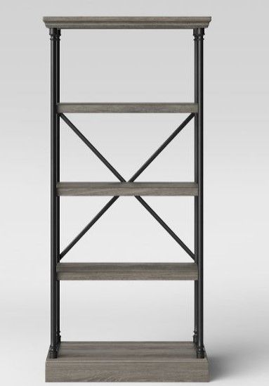 Photo 1 of 65" Conway Cast Iron Bookshelf - Threshold™

