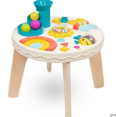 Photo 1 of play - Baby Activity Table - Colorful & Sensory Station

