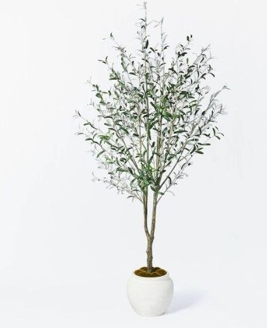 Photo 1 of 93" Artificial Olive Tree - Threshold™ designed with Studio McGee

