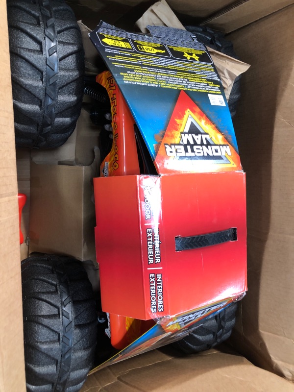 Photo 2 of Monster Jam, Official MEGA El Toro Loco, All-Terrain Remote Control Monster Trucks, 1:6 Scale, Kids Toys for Boys and Girls Aged 4 and Up
