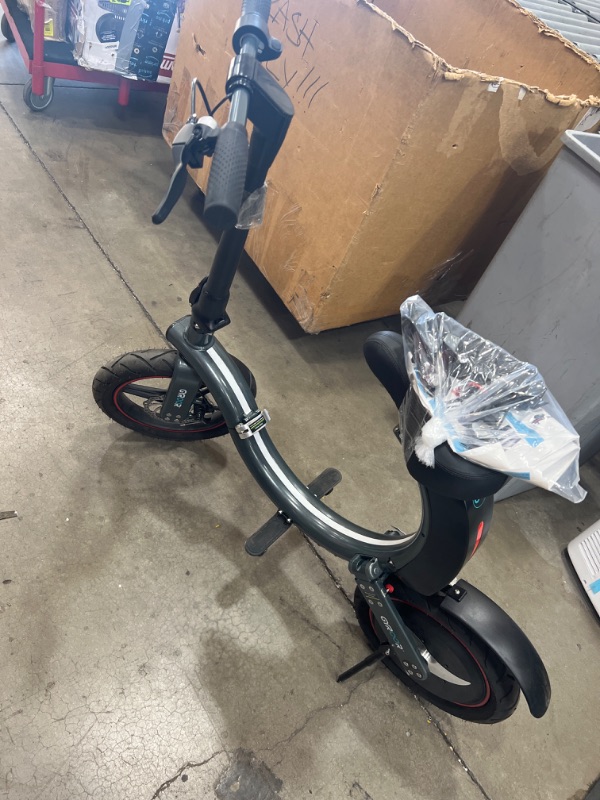 Photo 3 of **PARTS ONLY**Gyroor Folding Electric Bike for Adults Teens, 450W eBike with 18.6MPH up to 25 Miles Adult Electric Bicycles 14in Tire, Disc and Electronic Brake Mini Bike
