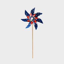 Photo 1 of 40" Americana Pinwheel Stars and Stripes Red/White/Blue - Sun Squad™

