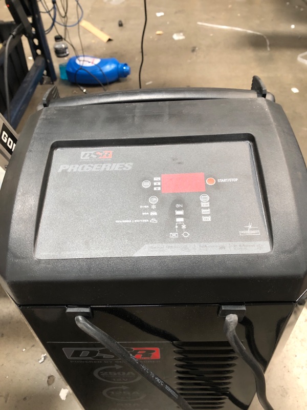 Photo 3 of NOT FUNCTIONAL**Schumacher DSR Pro Series DSR161 Fully Automatic Battery Charger with Engine Starter, Boost, and Maintainer- 250 Peak Amps, 6V/12V
