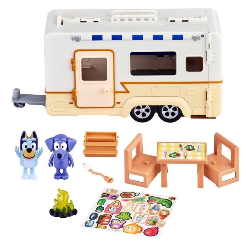 Photo 1 of Bluey & Jean Luc's Caravan Adventures Playset
