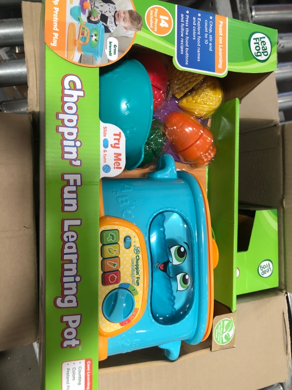 Photo 2 of Leapfrog Choppin Fun Learning Pot - English Version Multicolour
