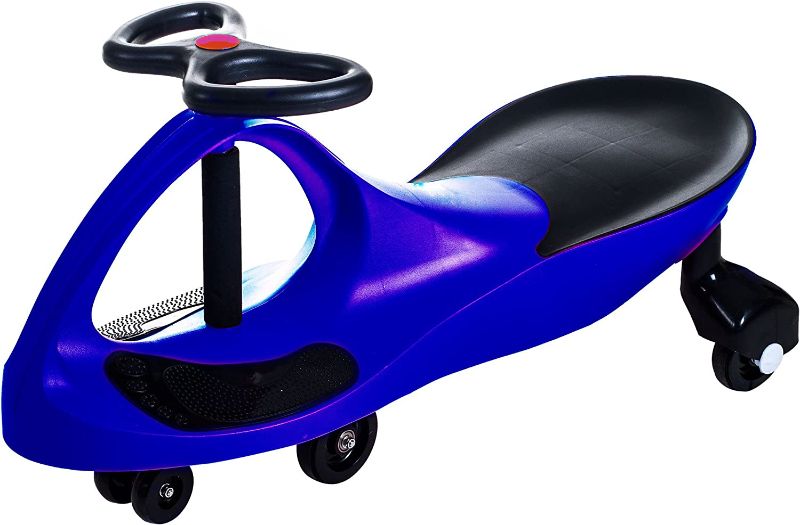 Photo 1 of Wiggle Car Ride On Toy Lil’ Rider (Blue) 30"L x 13.5"W x 16"H