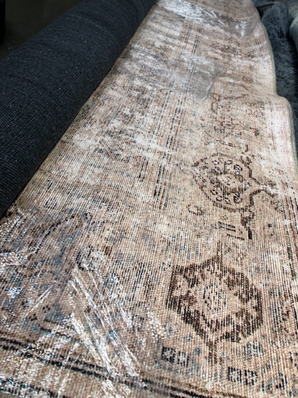 Photo 1 of Amber Lewis X Loloi Georgie Collection GER-02 Ocean / Sand 7'6" X 9'6" Area Rug
