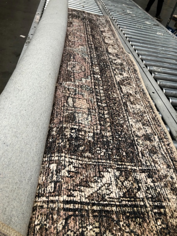 Photo 1 of Amber Lewis X Loloi Billie Collection BIL-03 Clay / Sage, Traditional 6'-0" X 9'-0" Area Rug
