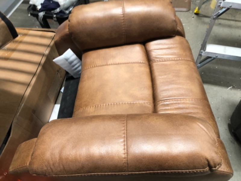 Photo 5 of Ashley Yandel Power Lift Recliner in Saddle