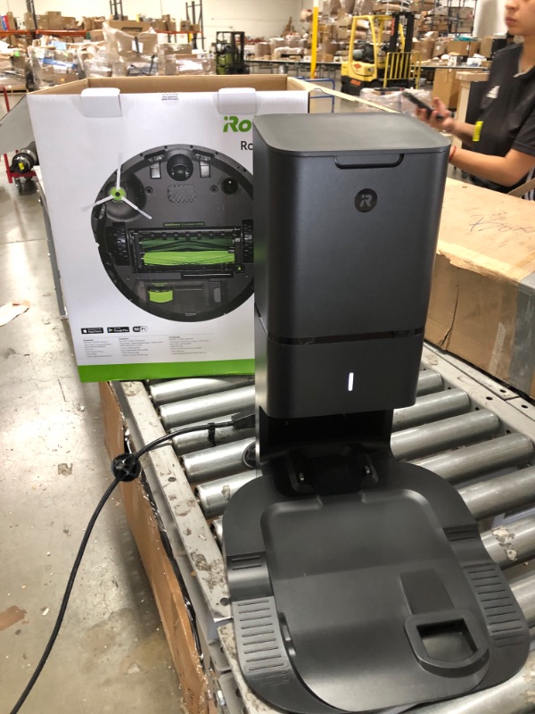 Photo 1 of IRobot Roomba I7+Robot Vacuum with Automatic Dirt Disposal - Wi-Fi Connected
