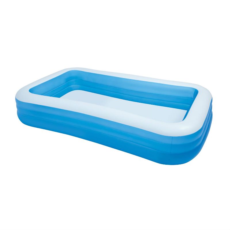 Photo 1 of Intex 120" X 72" X 22" Swim Center Family Inflatable Pool, Multicolor
