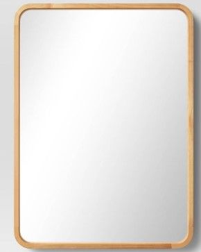 Photo 1 of 22" x 30" Rounded Rectangle Wall Mirror - Threshold™
**MARKS ON MIRROR**