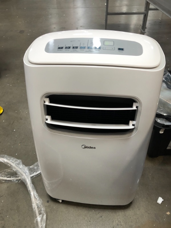 Photo 4 of Midea 10,000 BTU ASHRAE (5,800 BTU SACC) Portable Air Conditioner, Cools up to 200 Sq. Ft., Works as Dehumidifier & Fan, Control with Remote, Amazon Alexa & Google Assistant
