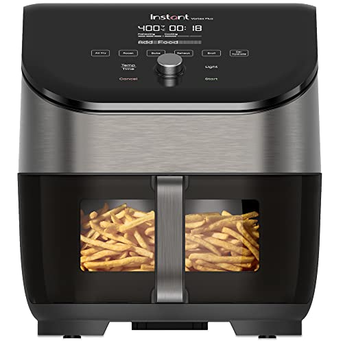 Photo 1 of Instant Vortex Plus 6-quart Stainless Steel Air Fryer, One Size , Stainless Steel
