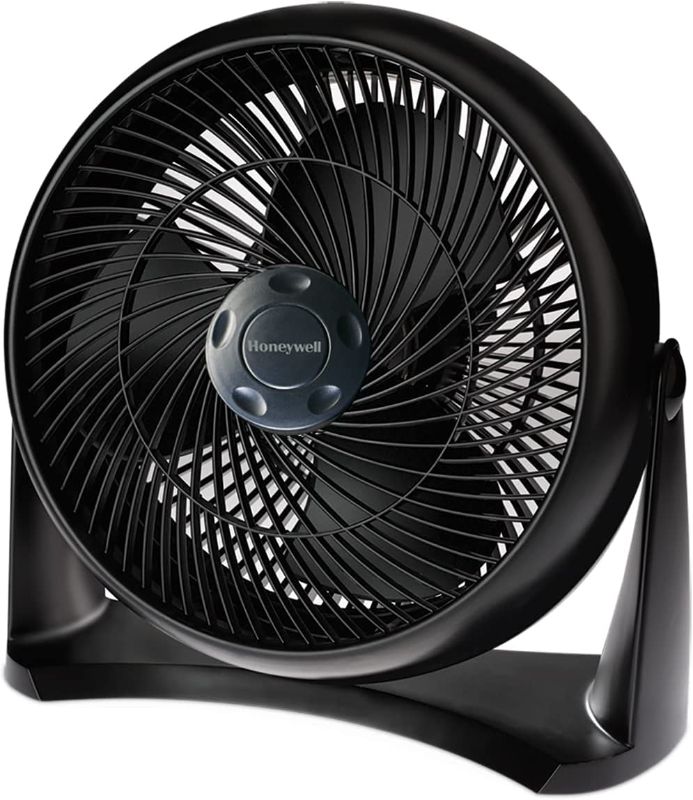 Photo 1 of **MISSING STAND**
Honeywell HT-908 TurboForce Room Air Circulator Fan, Medium, Black –Quiet Personal Fanfor Home or Office, 3 Speeds and 90 Degree Pivoting Head
