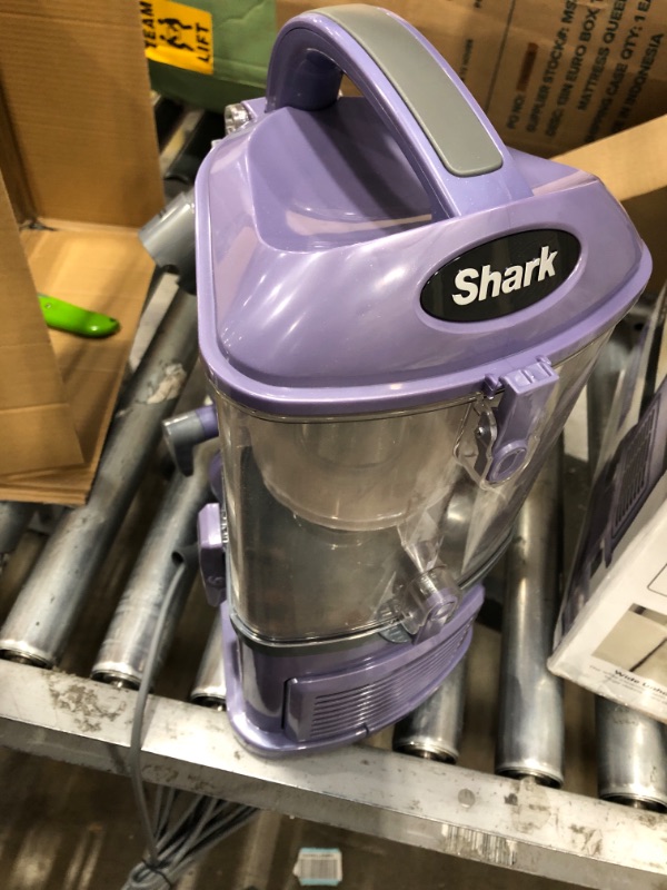 Photo 3 of Shark NV352 Navigator Lift Away Upright Vacuum with Wide Upholstery and Crevice Tools, Lavender
