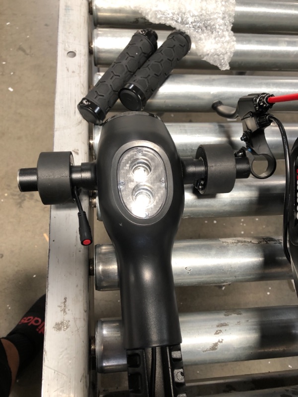 Photo 3 of **PARTS ONLY**Folding Electric Scooter for Adults - 300W Brushless Motor Foldable Commuter Scooter w/ 8.5 Inch Pneumatic Tires, 3 Speed Up to 19MPH, 18 Miles, Disc Brake & ABS, - Hurtle HURES18-M5