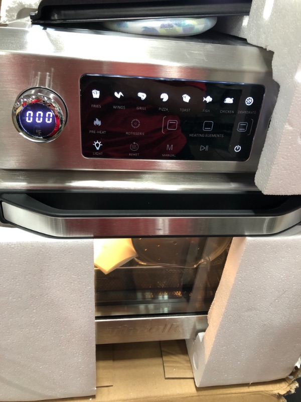 Photo 2 of Air Fryer Oven Combo 10-in-1: Airfryer Toaster Oven Combo - 1700W Large Airfryer Convection Oven Countertop Combo with Rotisserie | Dehydrator, 16 Quart (AF520T-16Q)
