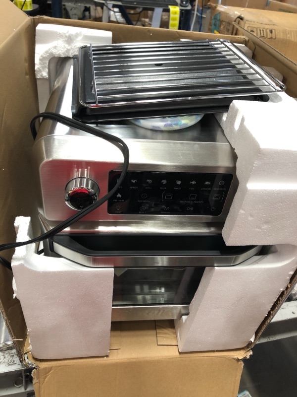 Photo 3 of Air Fryer Oven Combo 10-in-1: Airfryer Toaster Oven Combo - 1700W Large Airfryer Convection Oven Countertop Combo with Rotisserie | Dehydrator, 16 Quart (AF520T-16Q)
