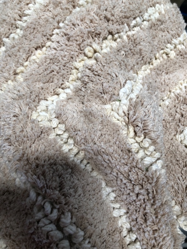 Photo 3 of 4'x6' Tufted Cotton Chevron Rug - Pillowfort™

