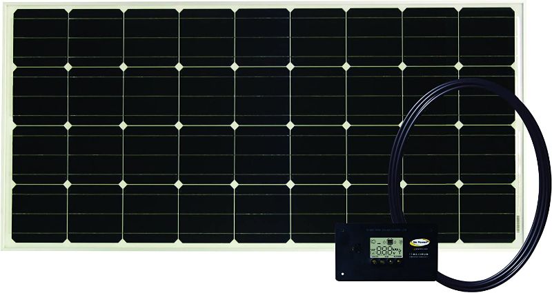 Photo 1 of Go Power! Overlander 190W Solar Kit with 30-amp Solar Controller , black
