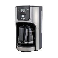 Photo 1 of Mr. Coffee Rapid Brew 12-Cup Programmable Coffee Maker - Silver




