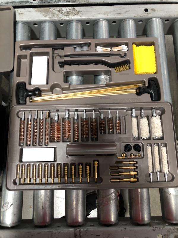 Photo 1 of Allen Company Universal Gun Cleaning Kit, 65-Pieces Set for Handgun, Rifle and Shotgun (70540) - USA Based Since 1971
