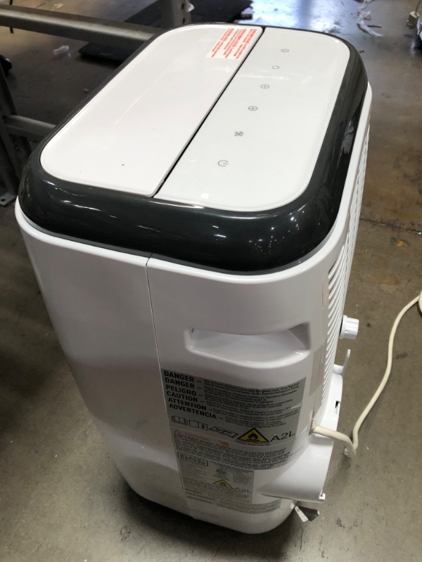 Photo 4 of BLACK+DECKER 8,000 BTU Portable Air Conditioner with Remote Control, White
