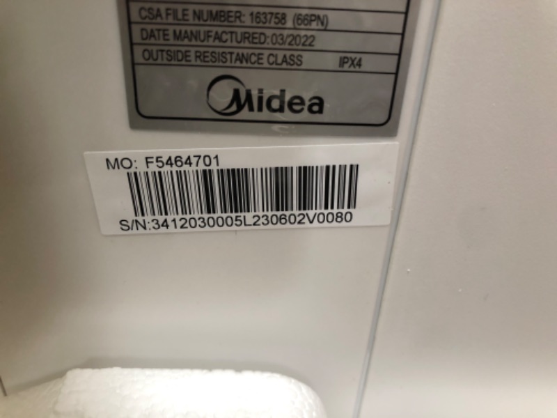 Photo 5 of Midea MAW12V1QWT Smart Window Air Conditioner - N/a
