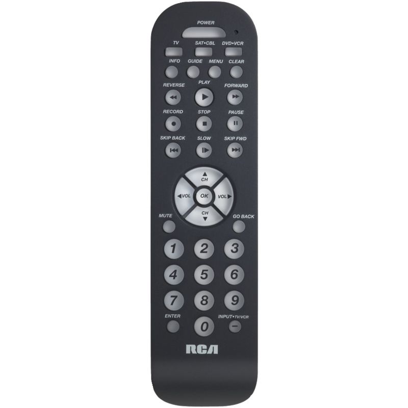 Photo 1 of 3-Device Universal Remote - Black
