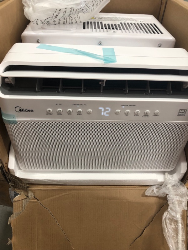 Photo 7 of 
Midea 12,000 BTU U-Shaped Inverter Window Air Conditioner WiFi, 9X Quieter, Over 35% Energy Savings ENERGY STAR MOST EFFICIENT