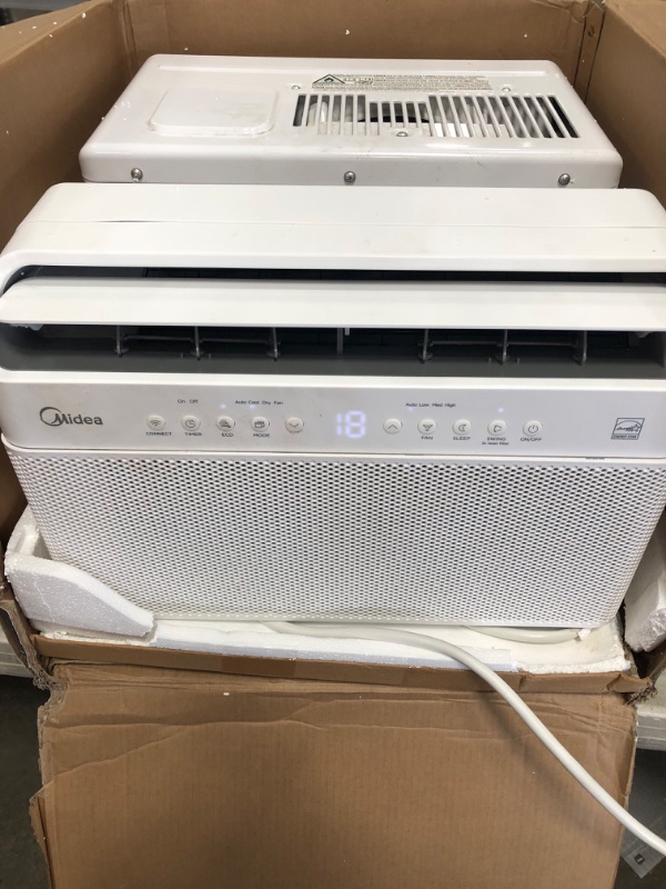 Photo 1 of 
Midea 12,000 BTU U-Shaped Inverter Window Air Conditioner WiFi, 9X Quieter, Over 35% Energy Savings ENERGY STAR MOST EFFICIENT