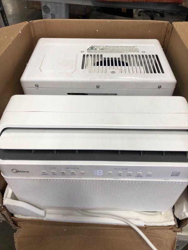 Photo 1 of Midea 12,000 BTU U-Shaped Inverter Window Air Conditioner WiFi, 9X Quieter, Over 35% Energy Savings ENERGY STAR MOST EFFICIENT