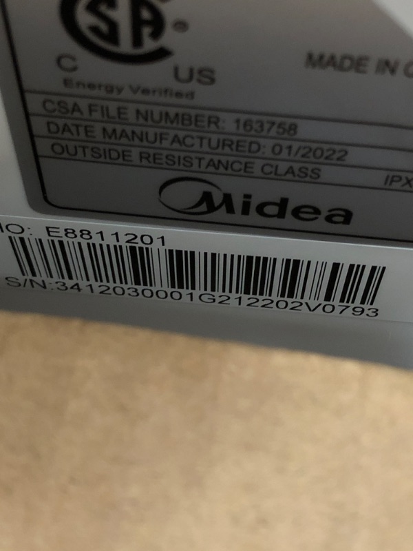 Photo 7 of Midea 8,000 BTU U-Shaped Inverter Window Air Conditioner WiFi, 9X Quieter, Over 35% Energy Savings ENERGY STAR MOST EFFICIENT